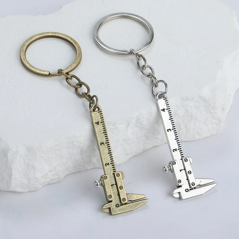Mini Vernier Caliper Keychain 1