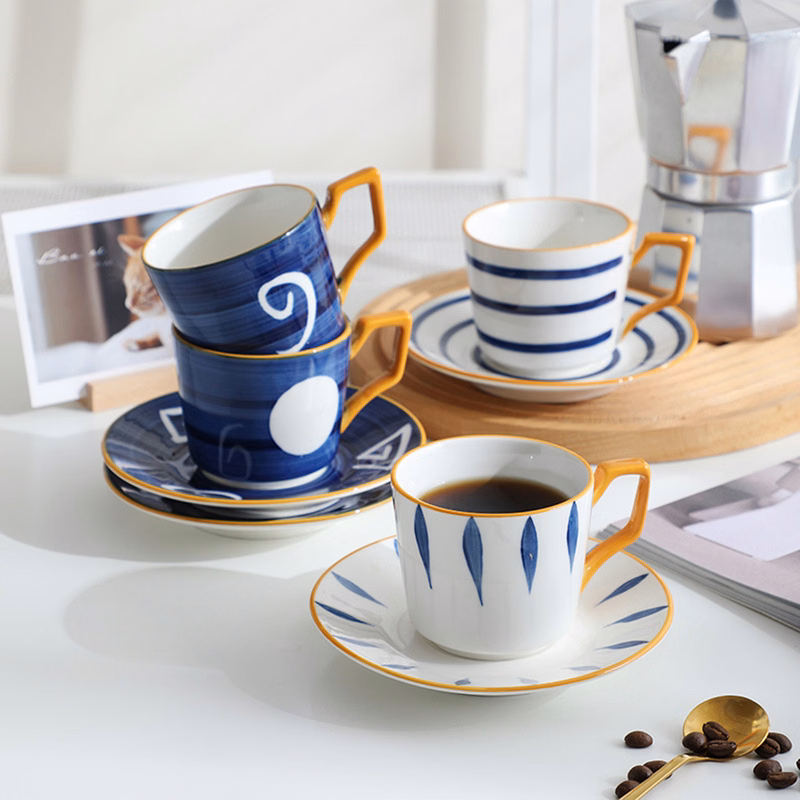 Coffee Cup Saucer Set