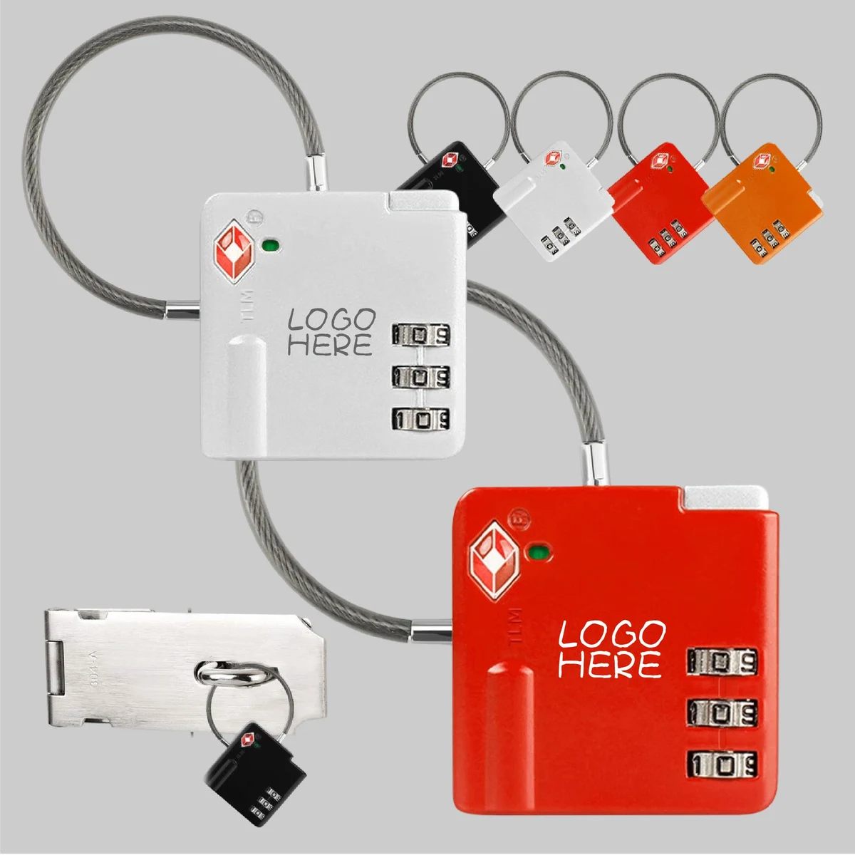Luggage Locks Travel Security 3 Digit Padlocks 1
