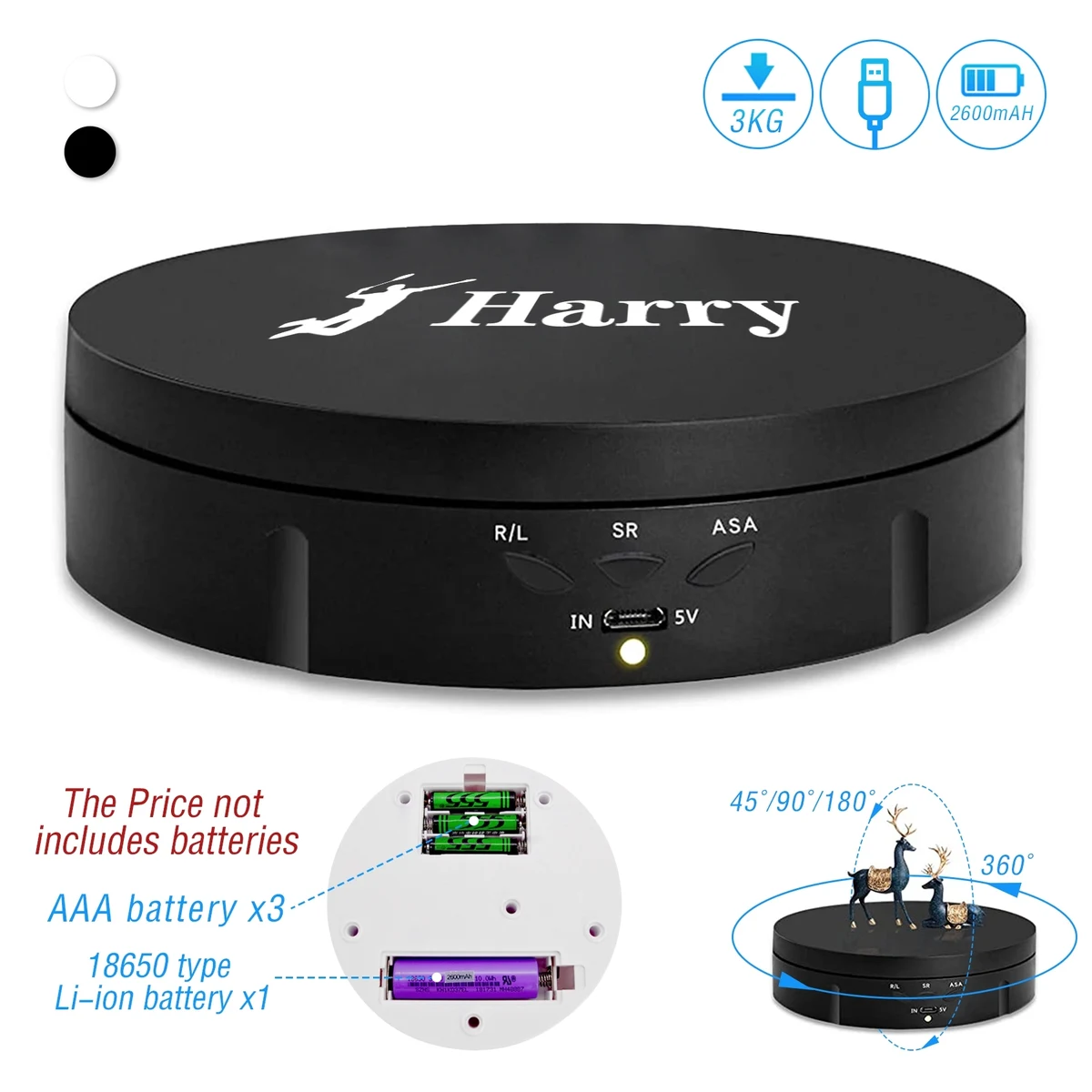 360 Degree Electric Rotating Turntable 1