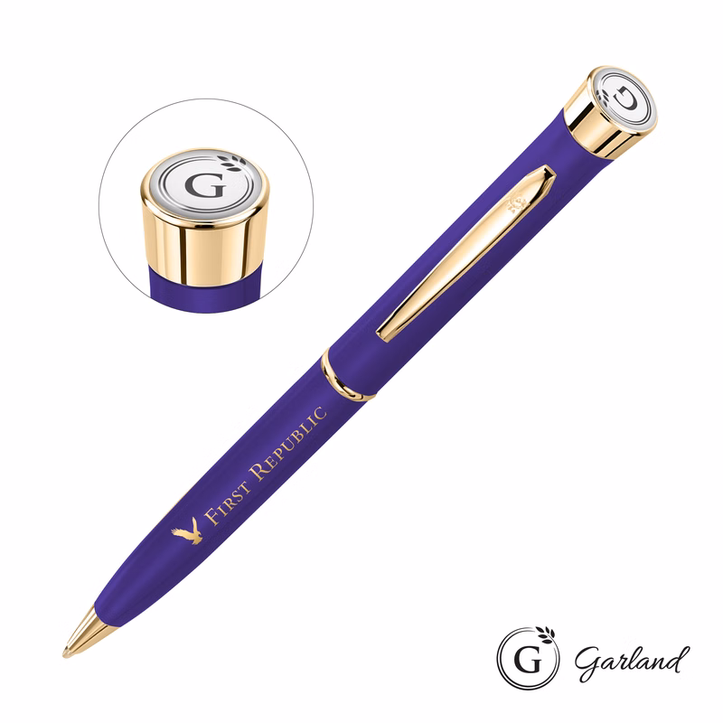 Garland® Color Matte Twist Ballpoint Pen - Gold