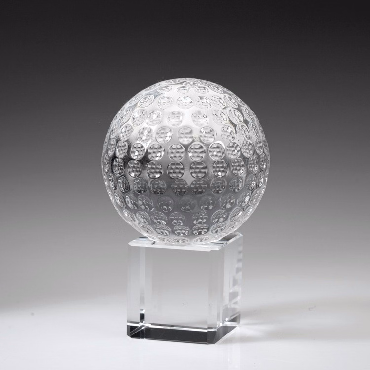 2 1/2" Award- Awards, Trophy,Golf Ball on Cube_D497CA