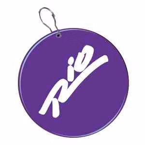 Purple 2 1/2" Medallion Badge
