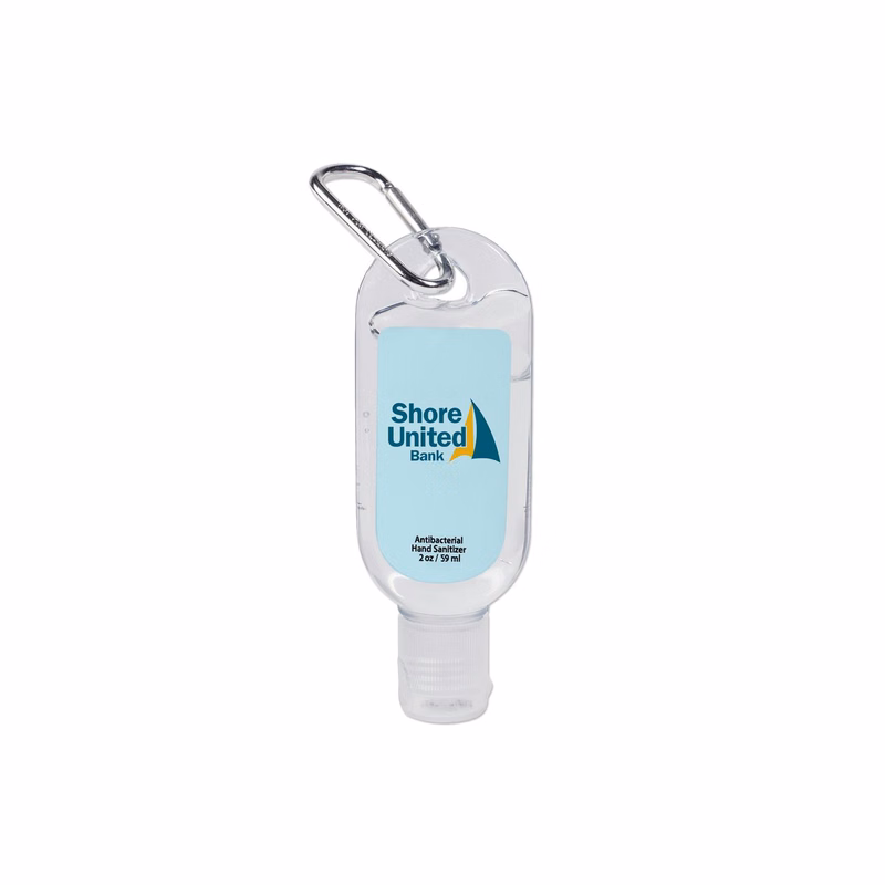 2 Oz. Hand Sanitizer with Carabiner