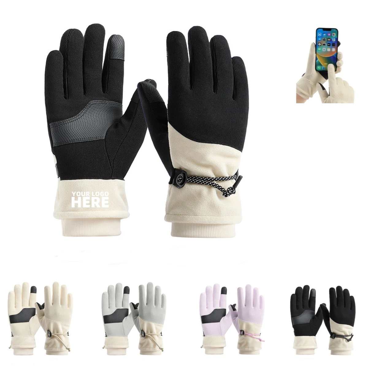 Full Finger Warm Gloves 1