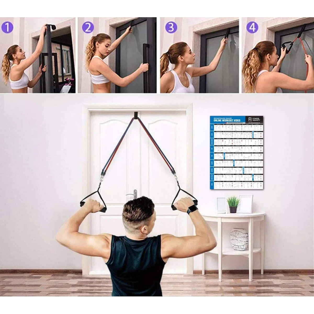 Tube Exercise Resistance Bands 1