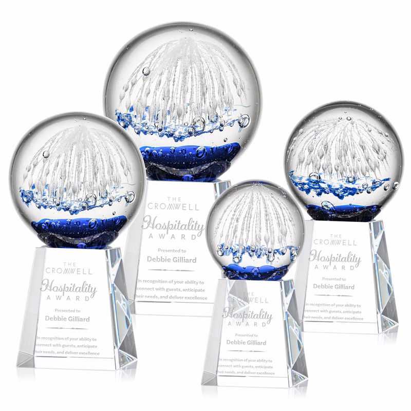 Starburst Award on Celestina Base - Clear