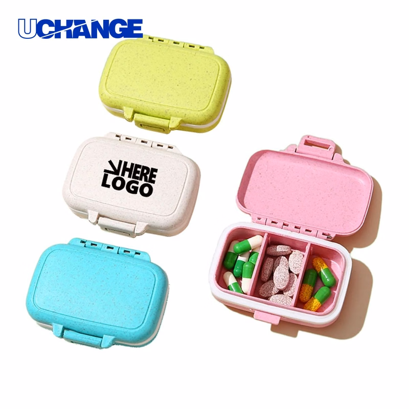 Portable Pill Container Organizer for Travel