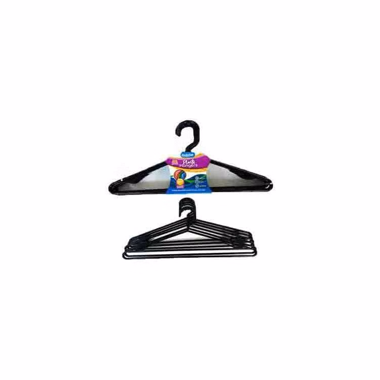 Adult Hangers Black 6pk