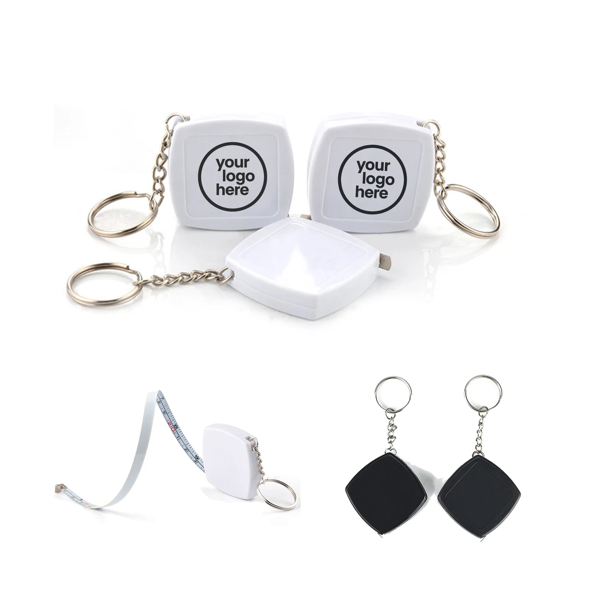 MOQ:100pcs Pocket-Sized Steel Tape Measure 1