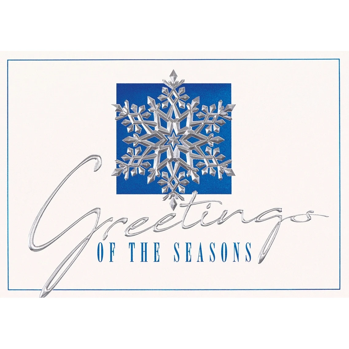 Snowflake Hero Holiday Cards 1
