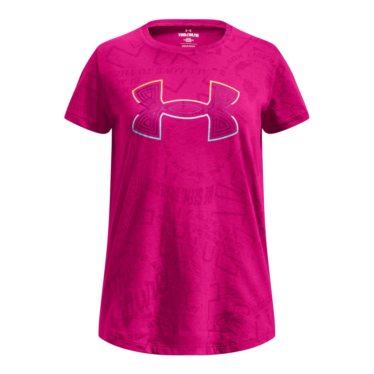 Girls' UA Black History Month Short Sleeve, custom youth shirt with logo imprint 1