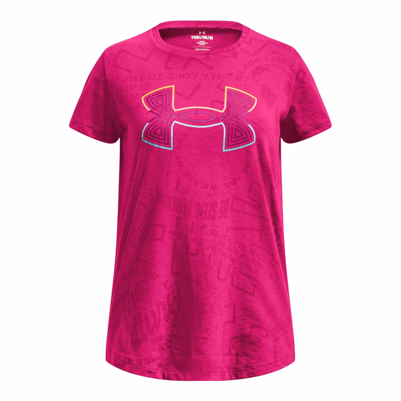 Girls' UA Black History Month Short Sleeve 