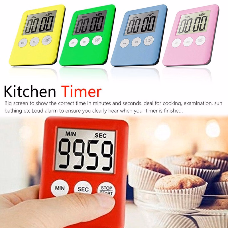 LCD Digital Screen Kitchen Timer
