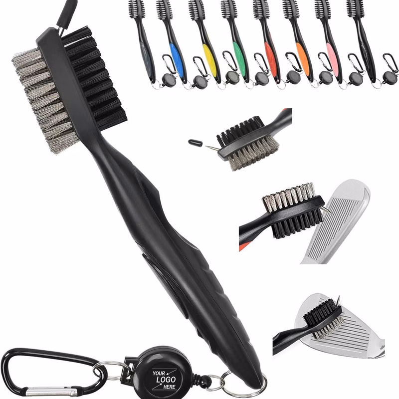 Portable Golf Club Groove Cleaning Brush