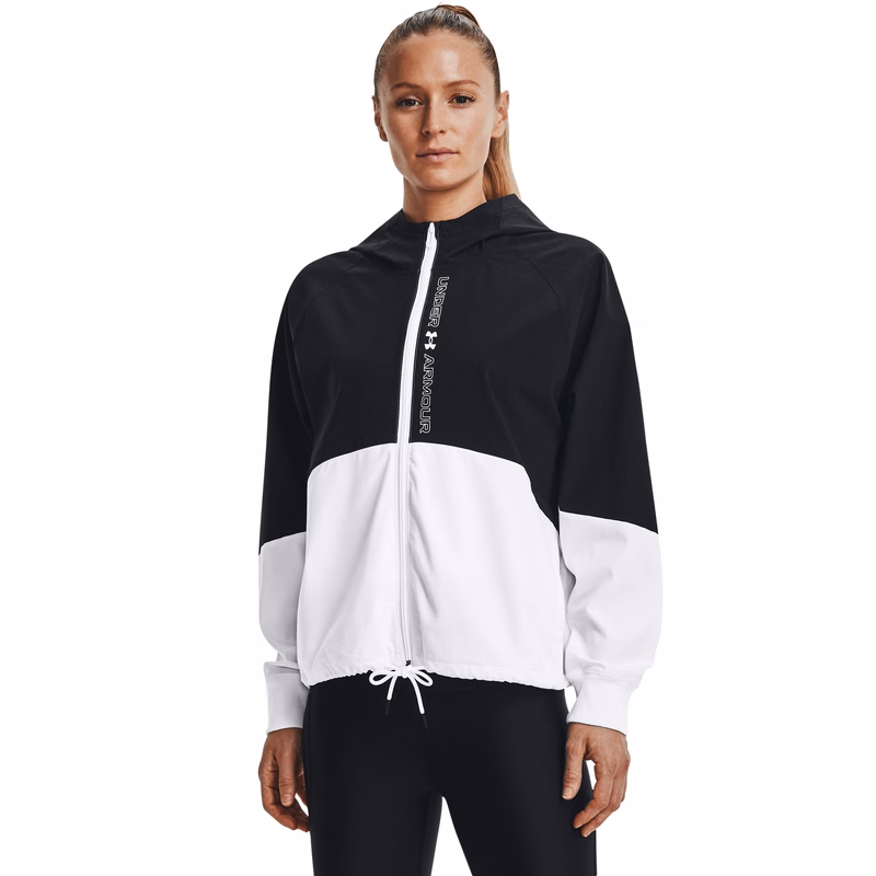 UA Woven Women's Full-Zip Jacket