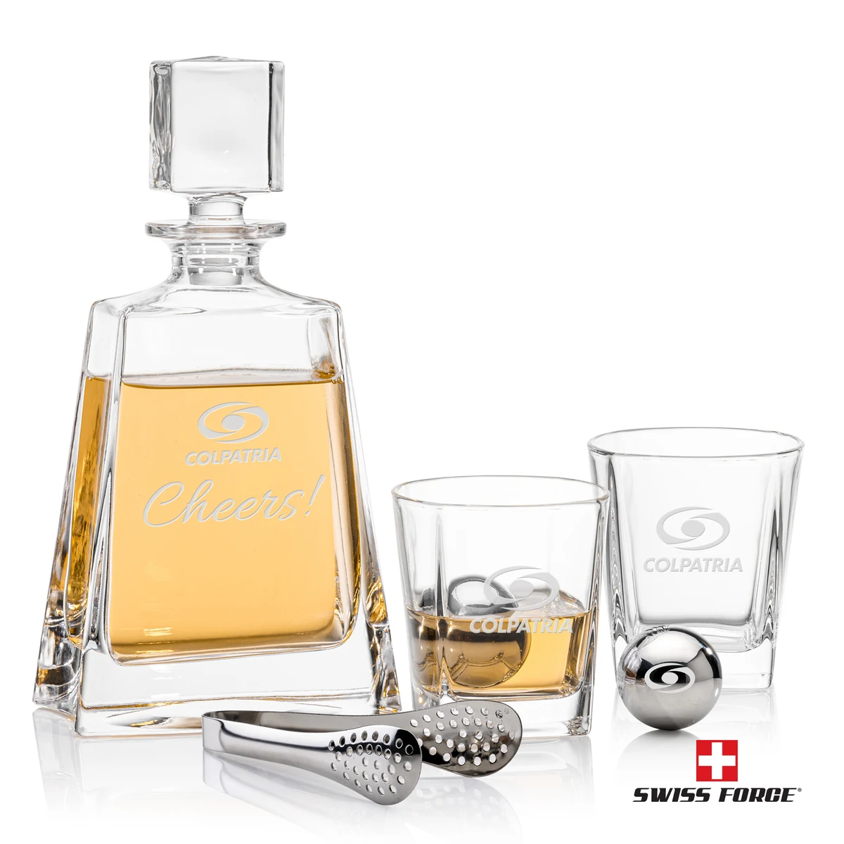 Arcadia Decanter Set & Ice Ball 1