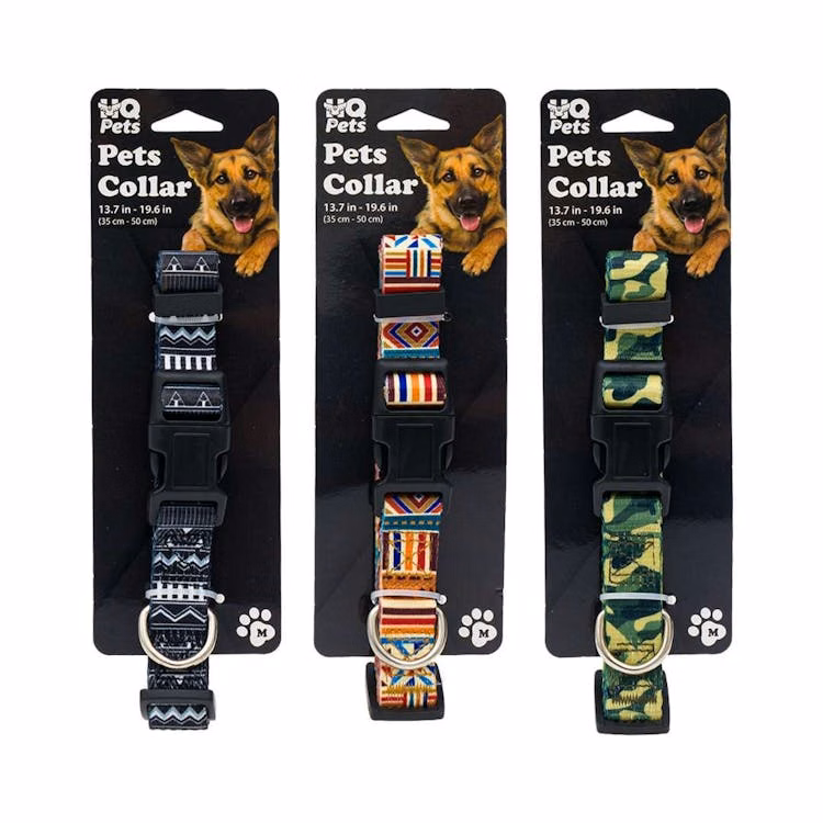 Pets Collars - Medium Assorted Patterns