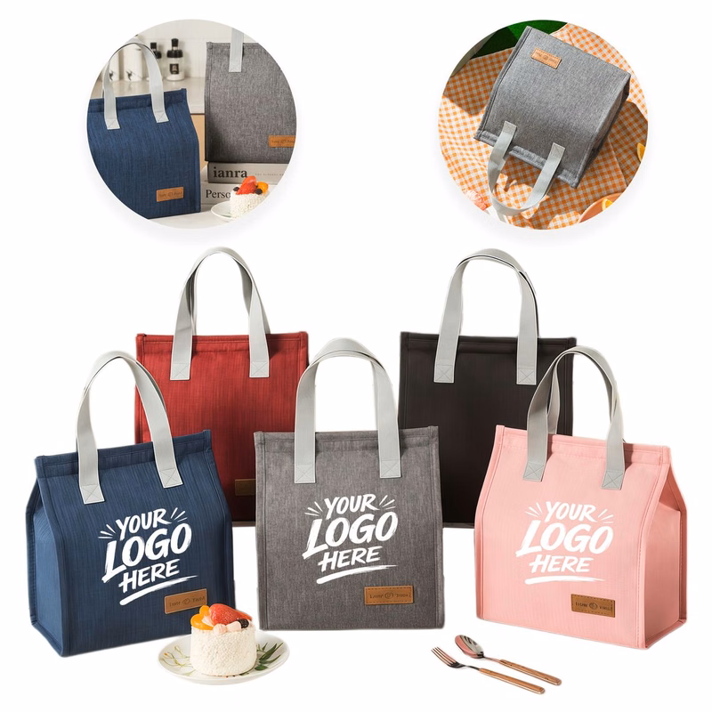 Cationic Insulated Lunch Tote Thermal Bag