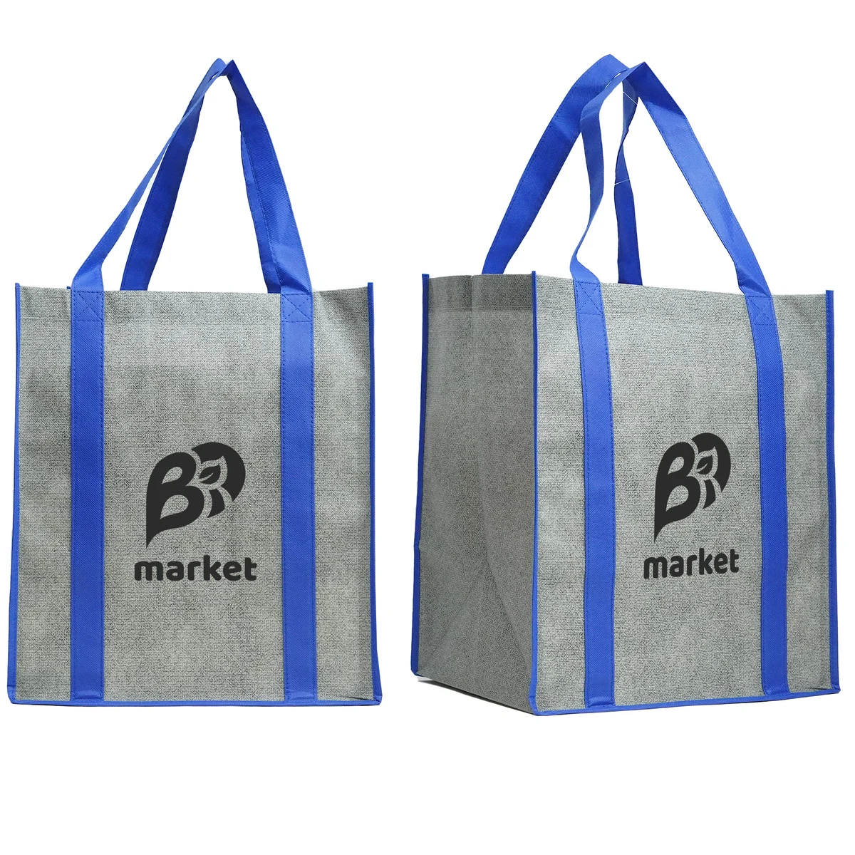 Heathered Jumbo Non-Woven Tote 1