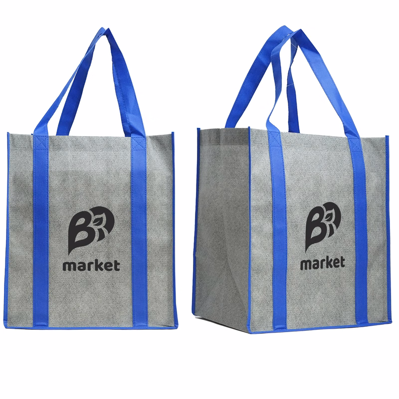 Heathered Jumbo Non-Woven Tote
