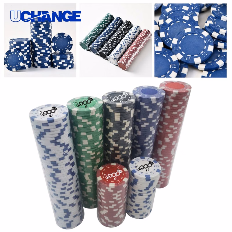 Premium Clay Poker Chips with Metal Core