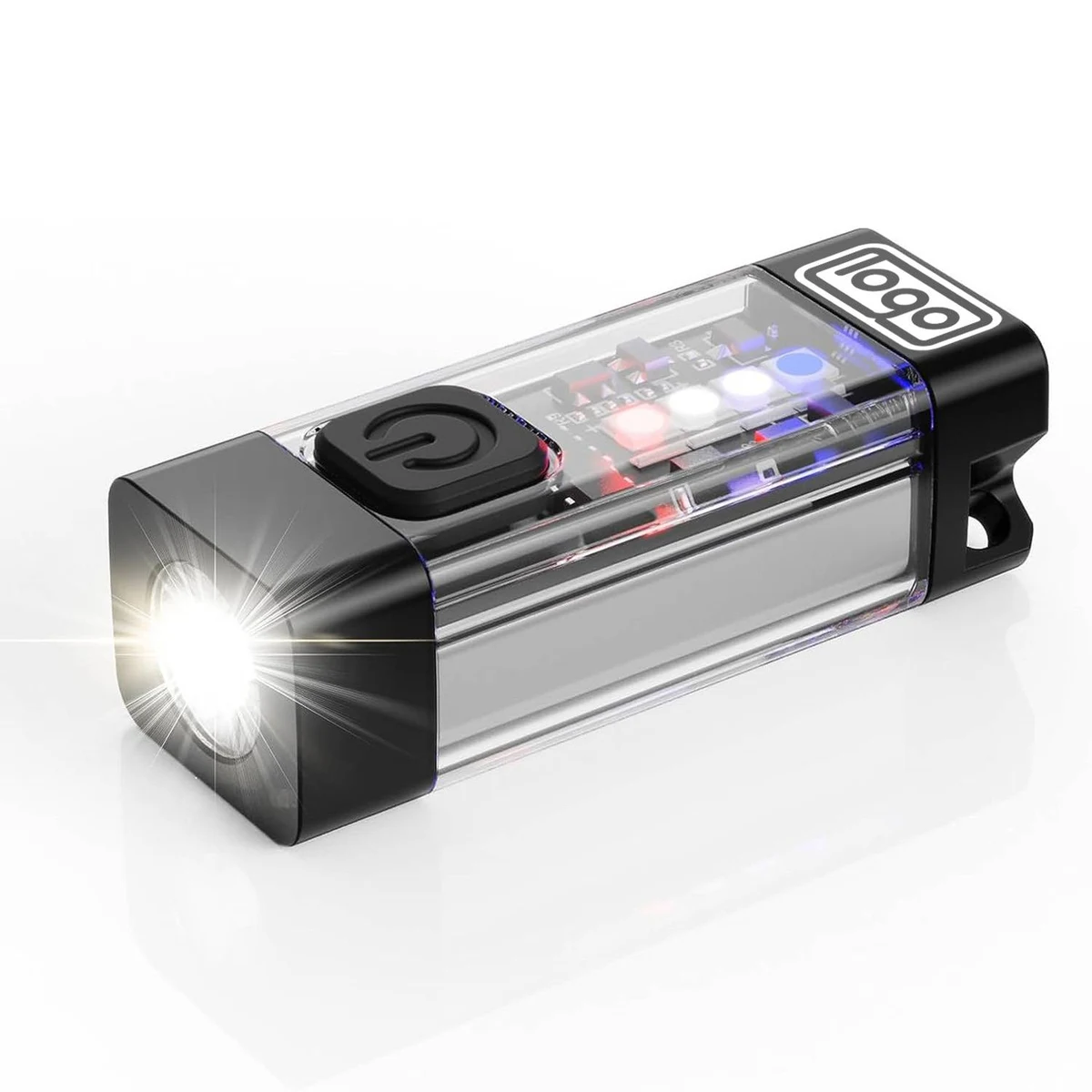 Mini Type-C Magnetic Flashlight Keychain 1