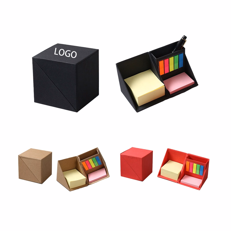 Rotating Creative Folding Storage Note Box