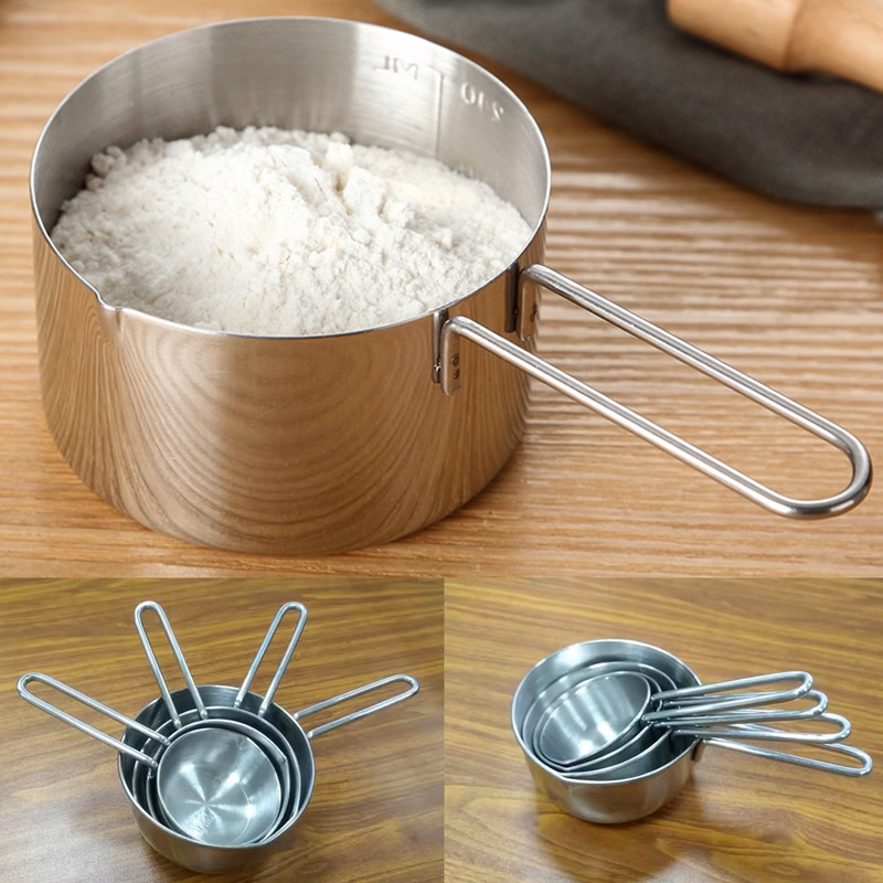 60ML 2 OZ Stainless Steel Measuring Cup
