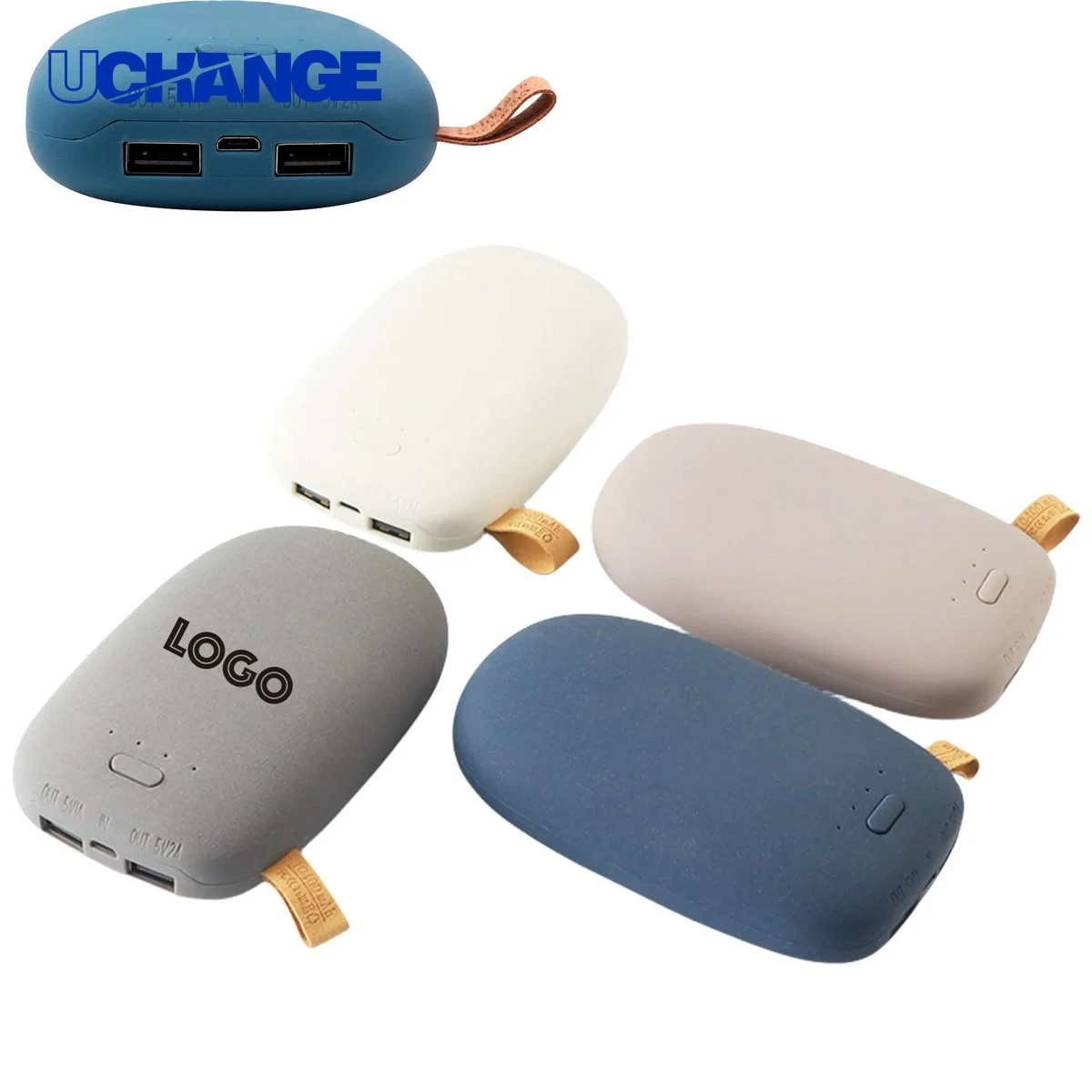 Cobblestone Shape Power Bank Device 1