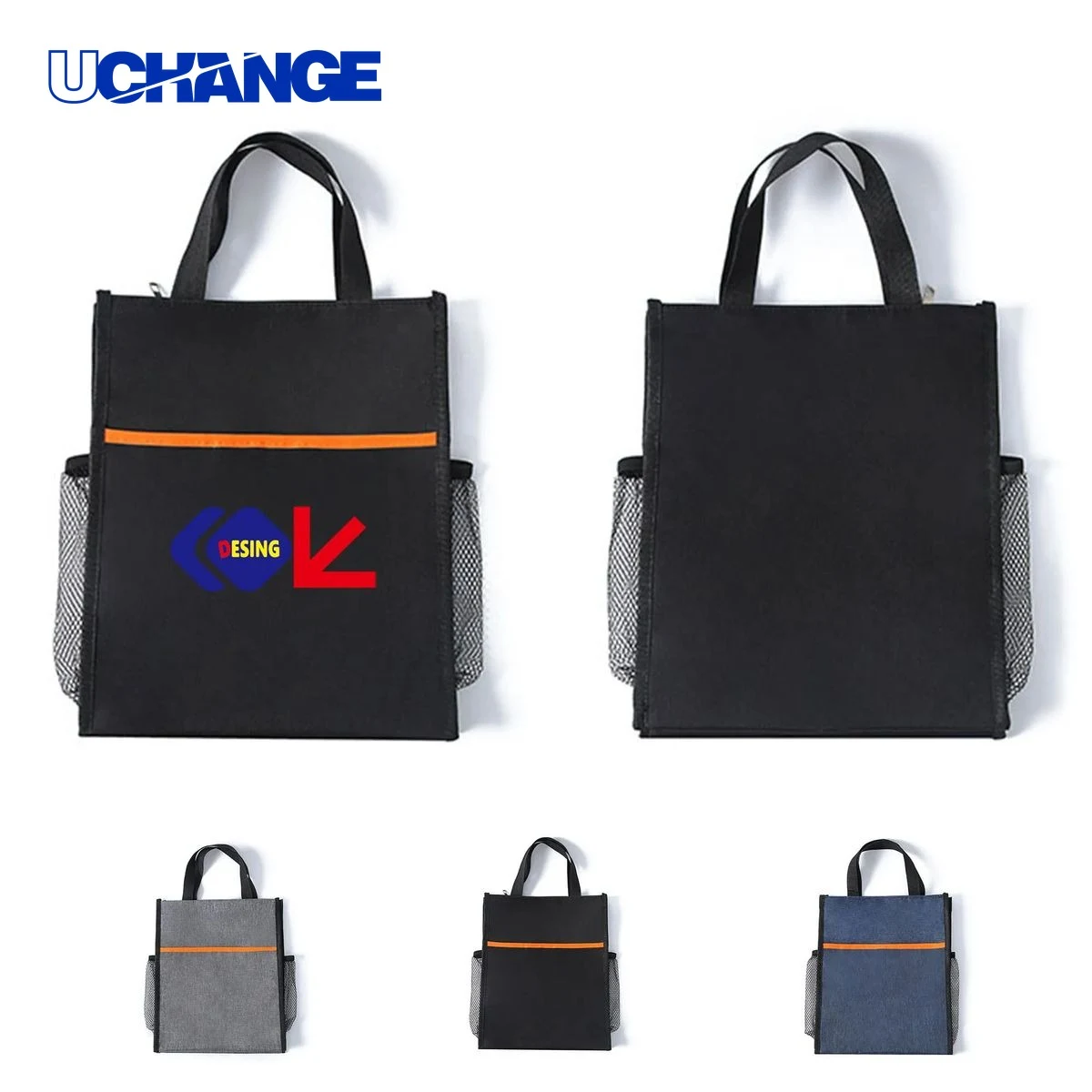 Waterproof Oxford Handle Document Briefcase Bag 1