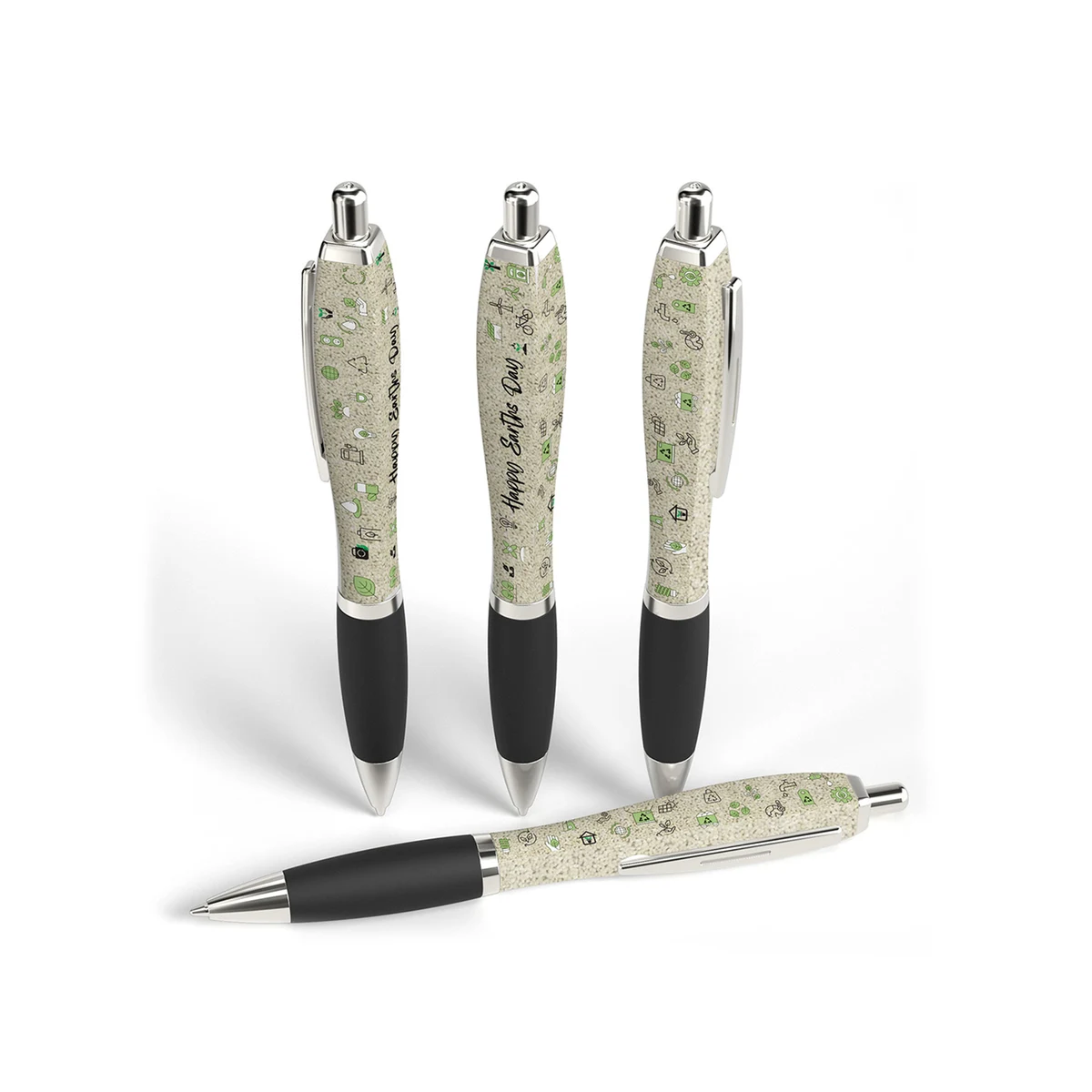 Squared Basset Wheat Straw Performance Pen™ (Recycled) 1