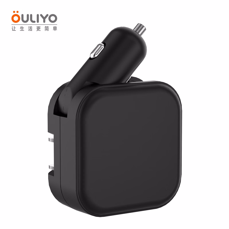 2 Port Usb Adapter Car & Wall Charger