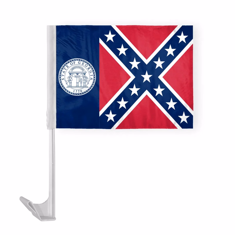 12"x16" & 10.5"x15" Georgia until 2001 Car Flags