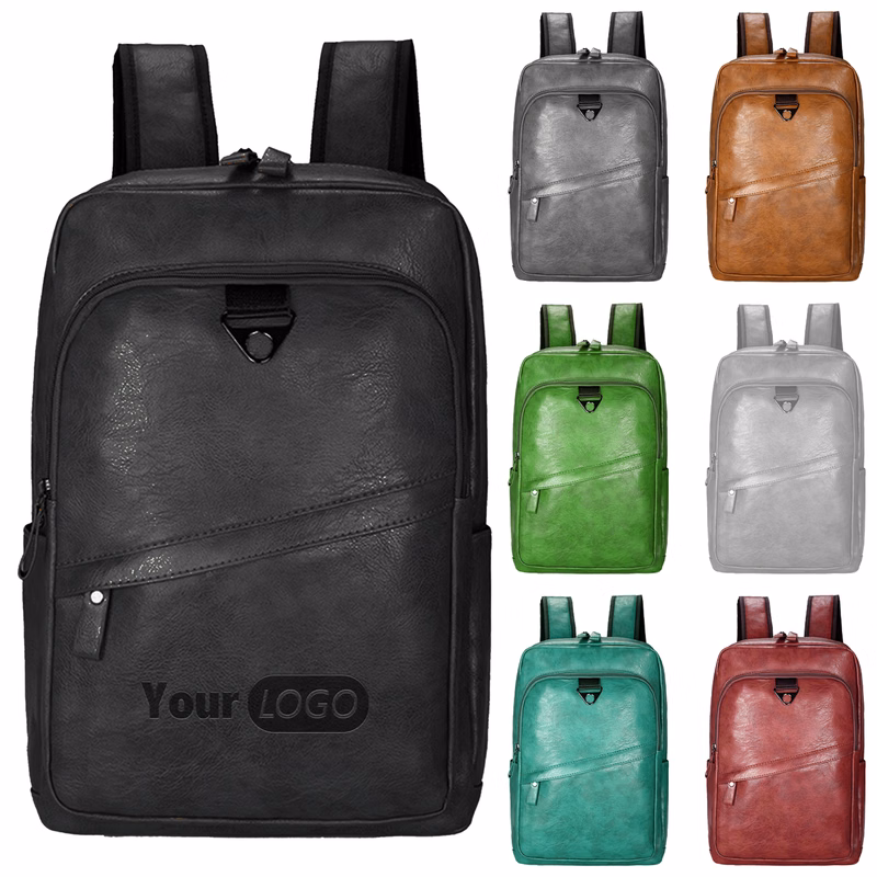 Pu Stylish Faux Leather Backpack For Everyday Use