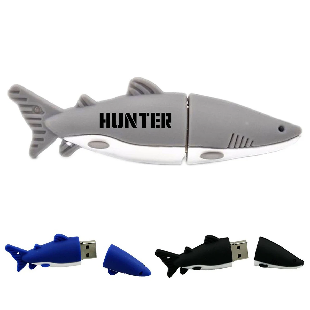 Cartoon Shark PVC USB 64GB 1