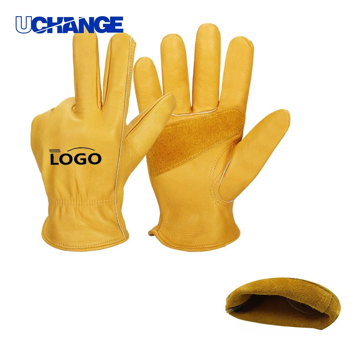 Cowhide Leather Work Gloves 1