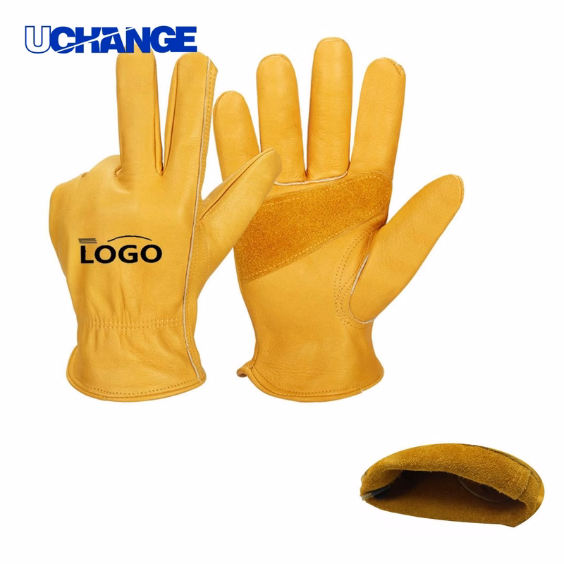 Cowhide Leather Work Gloves