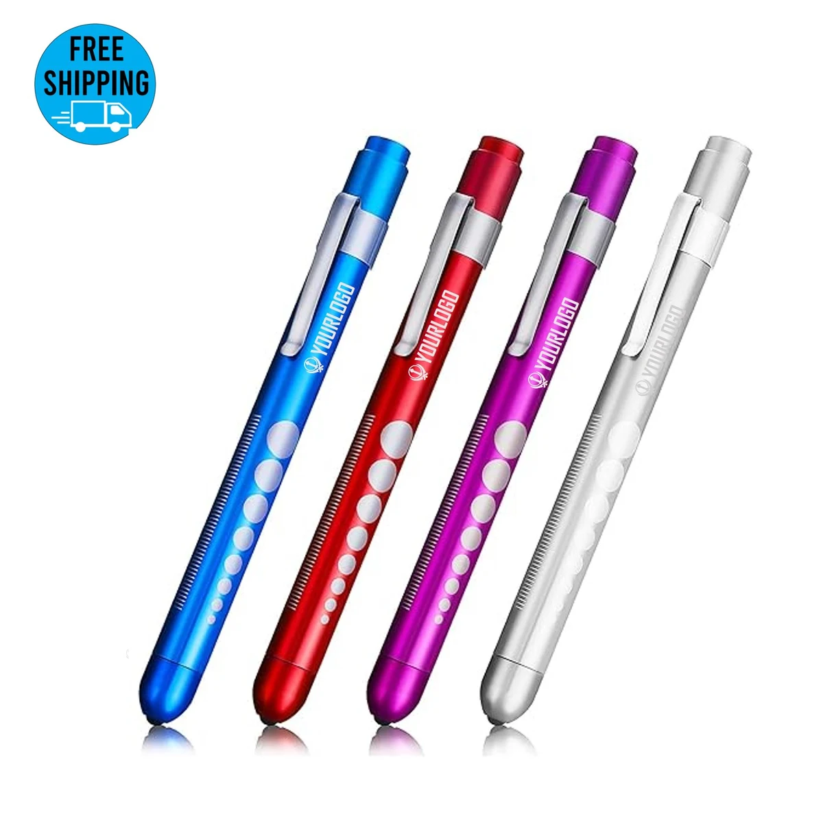 Aluminum Alloy Pen Flashlights with Pupil Meter and Ruler Board 1