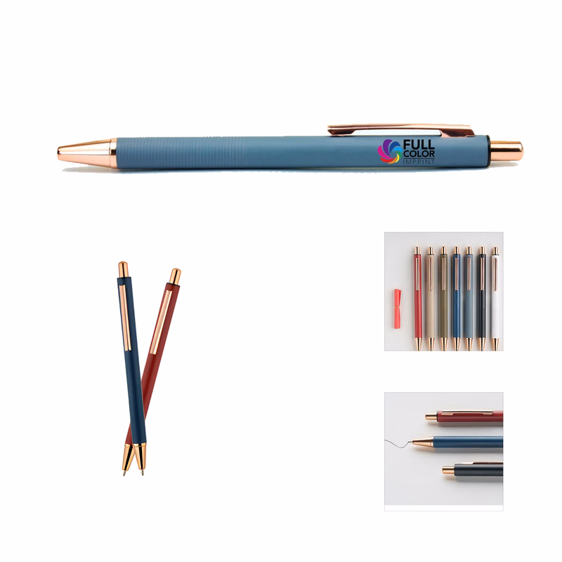 Plunge-action Rollerball Pen