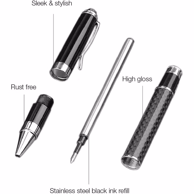 Luxury Carbon Fibre ballpoint Pen