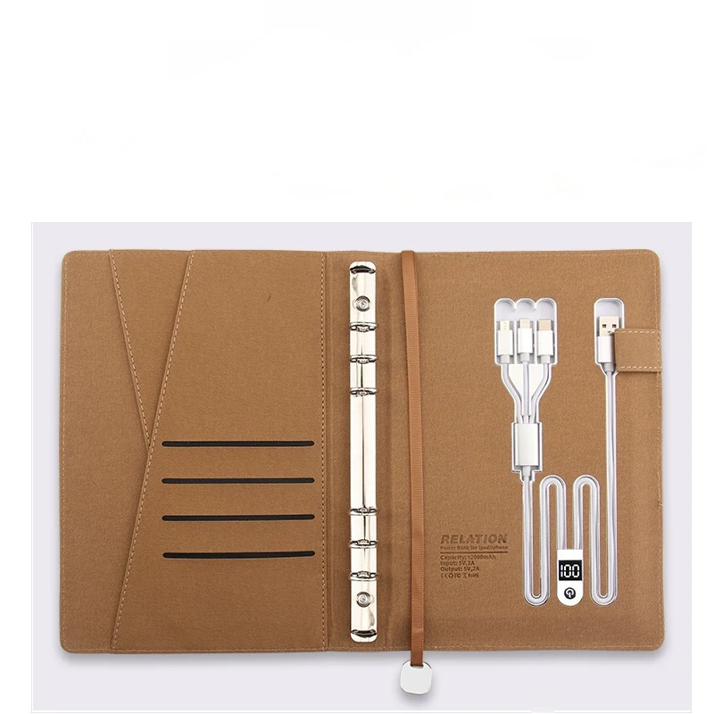 Notebook With 8000Mah Power Bank 1