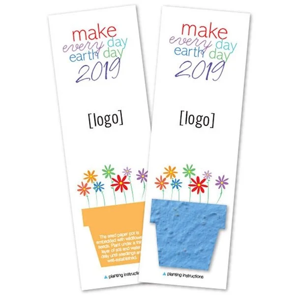 Seed Paper Shape Bookmark, Small 1