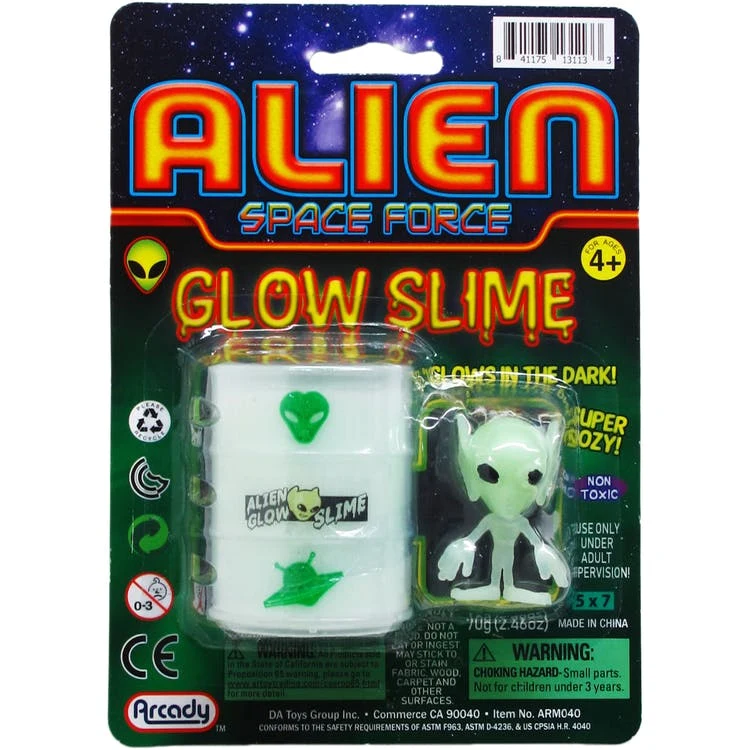 Alien Space Force Glow Slime 2.4 oz 1