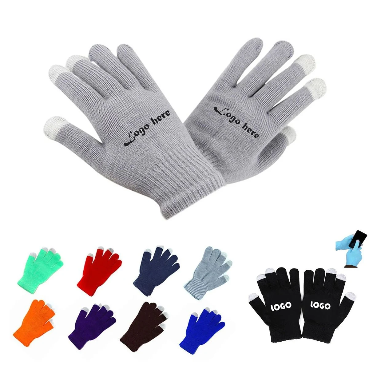 3 Fingers Touch Screen Magic Gloves 1