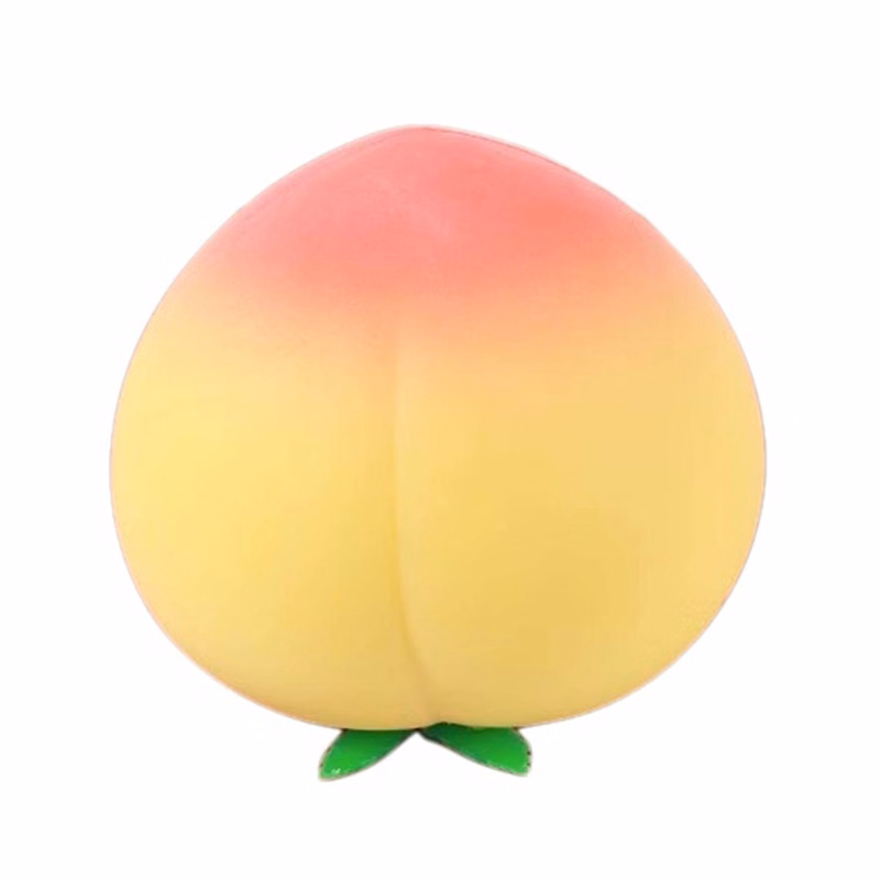 PU Foam Peach Stress Reliever Toys