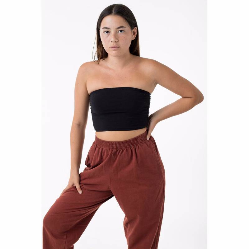 COTTON SPANDEX TUBE TOP