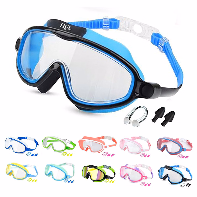 Children's Large Frame Anti-fog Swimming Goggles