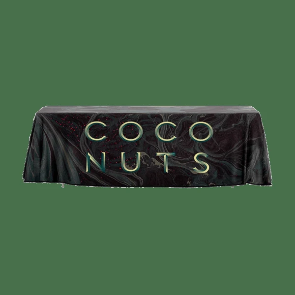 48 Hour Rush 8' Full-Color Drape Table Throw 1