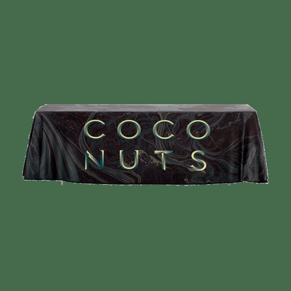 48 Hour Rush 8' Full-Color Drape Table Throw